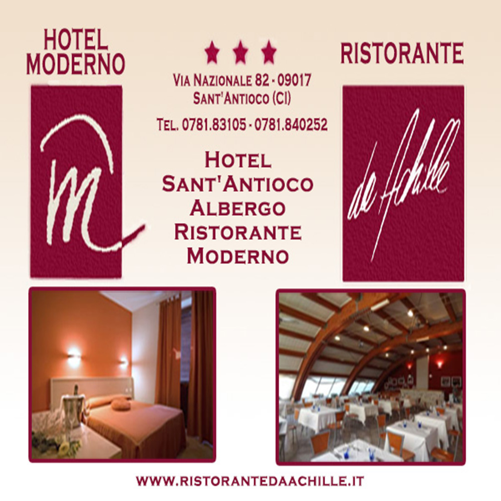 achille ristorante sardegna sant'antioco