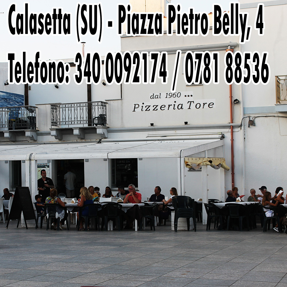 pizzeria tore calasetta sardegna