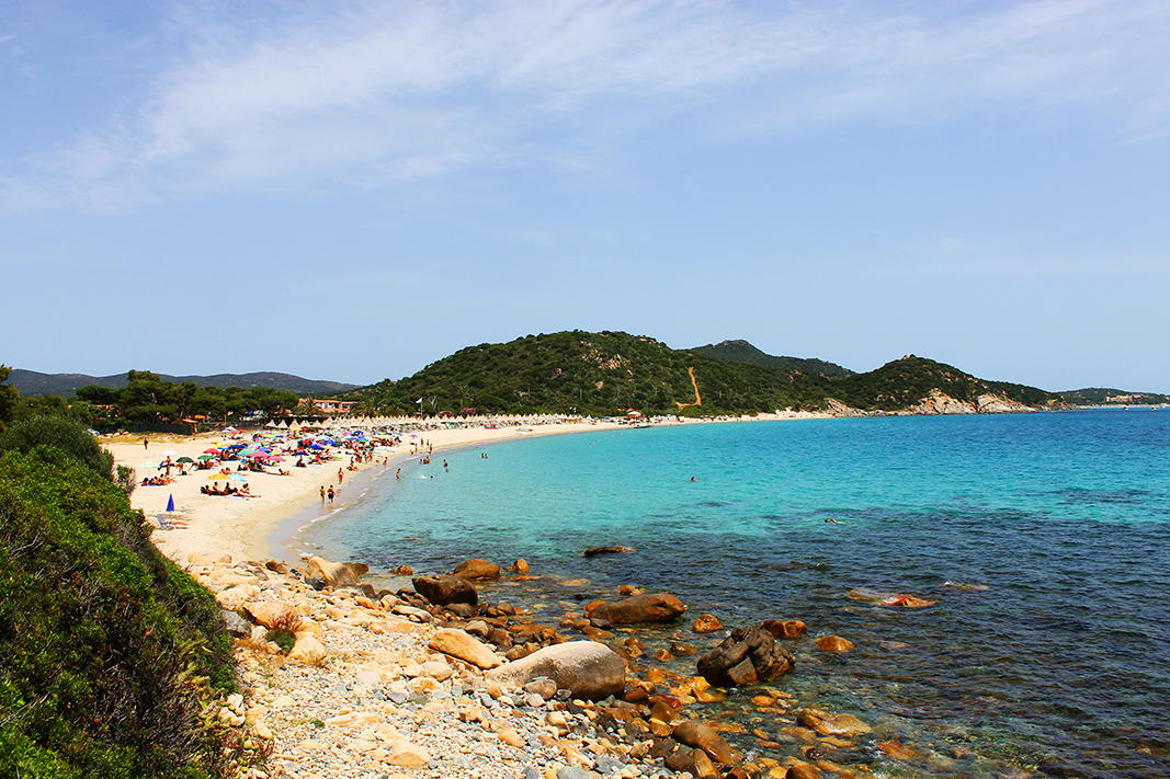 spiaggia di Campus Villasimius Sardegna