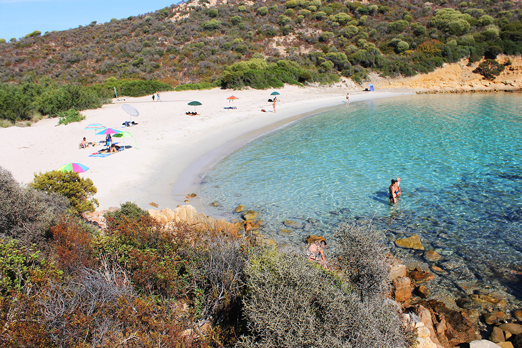 spiaggia degli americani o s ortixeddu